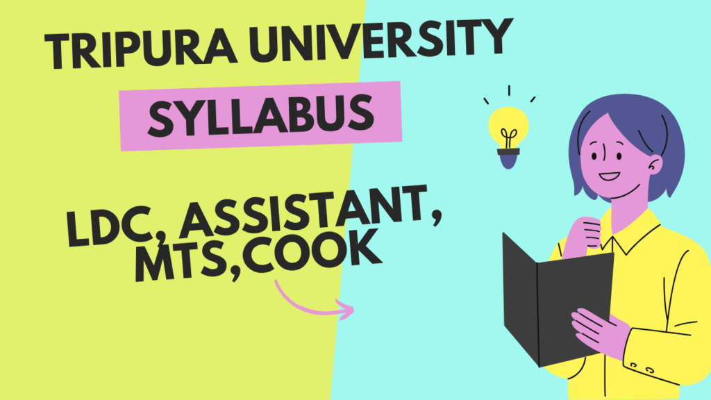 tripura university syllabus for non teaching post