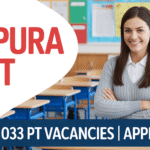 Tripura TRBT 1033 PGT Recruitment 2025