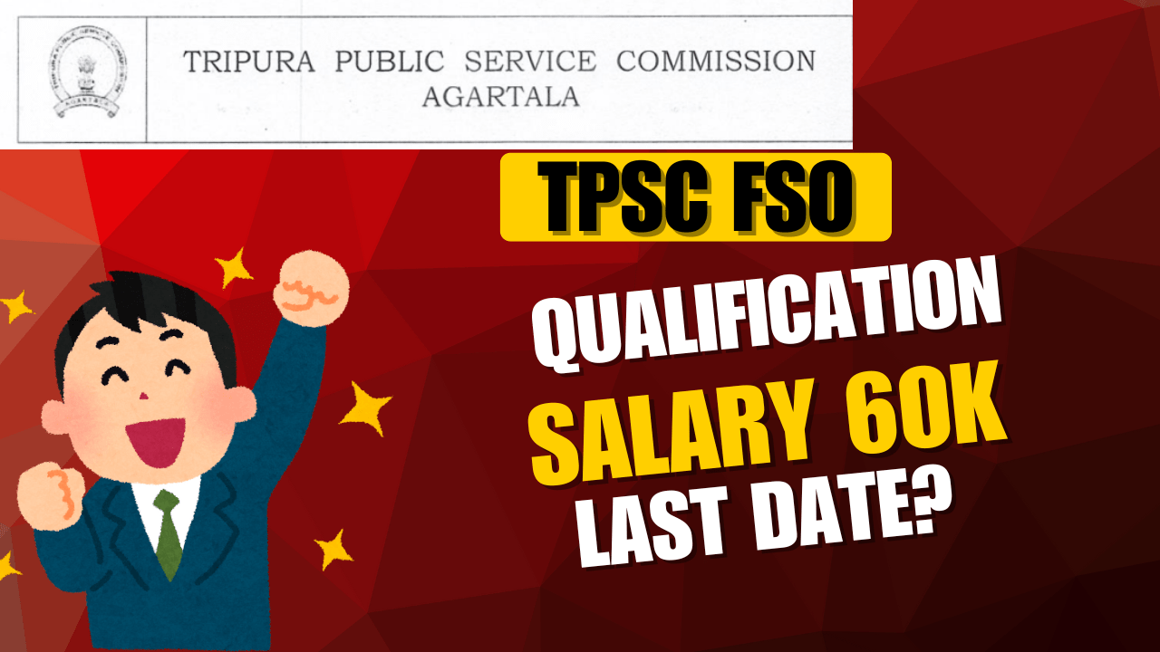 TPSC Food Safety Officer Recruitment 2025 – Apply Online for 16 Vacancies, Eligibility, Syllabus & Exam Pattern