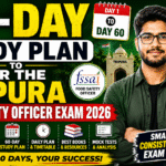 60 day study plan to clear the tripura food safety officer exam 2026