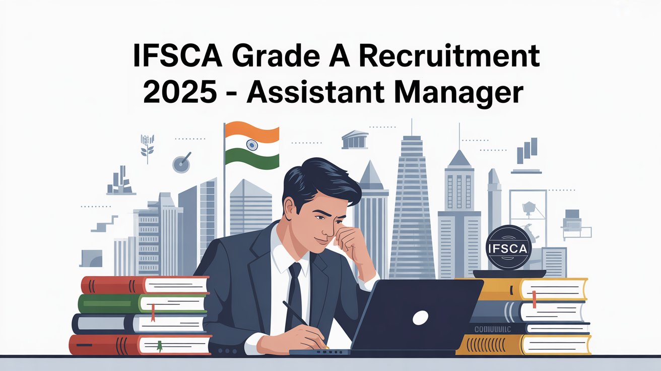 IFSCA Grade A Recruitment 2025: Apply Online for Assistant Manager Posts, Exam Dates, Eligibility & Salary