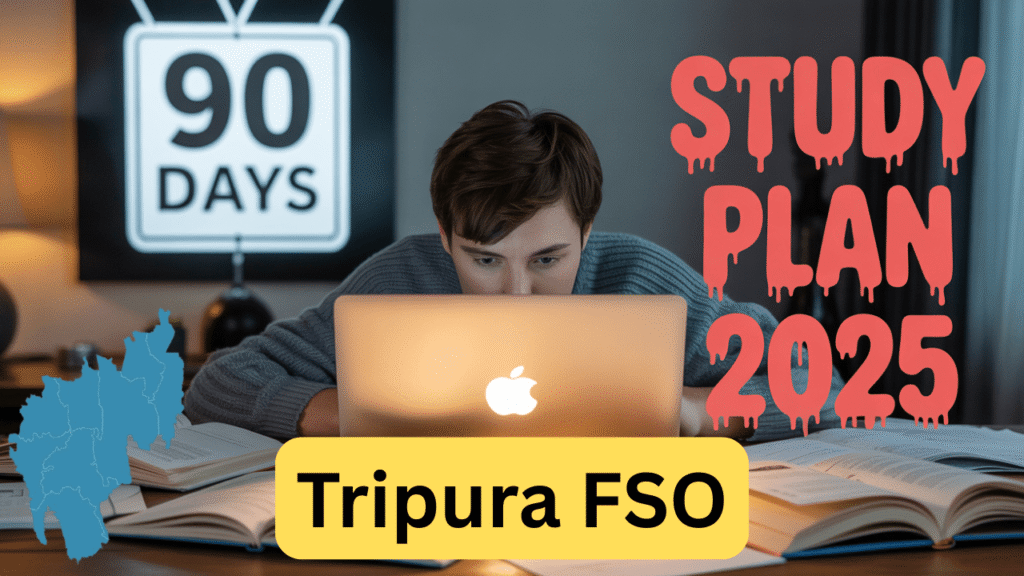 90 Days Study Plan to Clear Tripura Food Safety Officer Exam 2025 | Complete Preparation Strategy