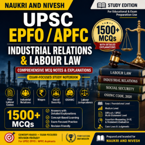 UPSC EPFO APFC Labour Law MCQ PDF – 1200+ Questions with Answers